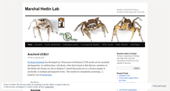 Desktop Screenshot of marshalhedinlab.com